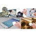 Sub-microfiber cleanroom wiper